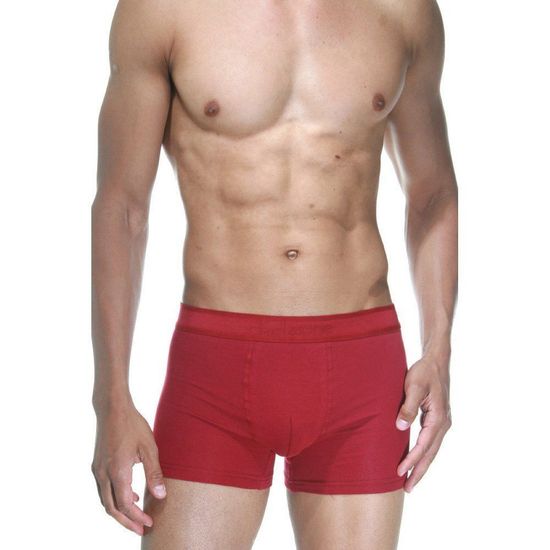Набор мужских трусов боксеров 2в1 красные DARKZONE DZN8037