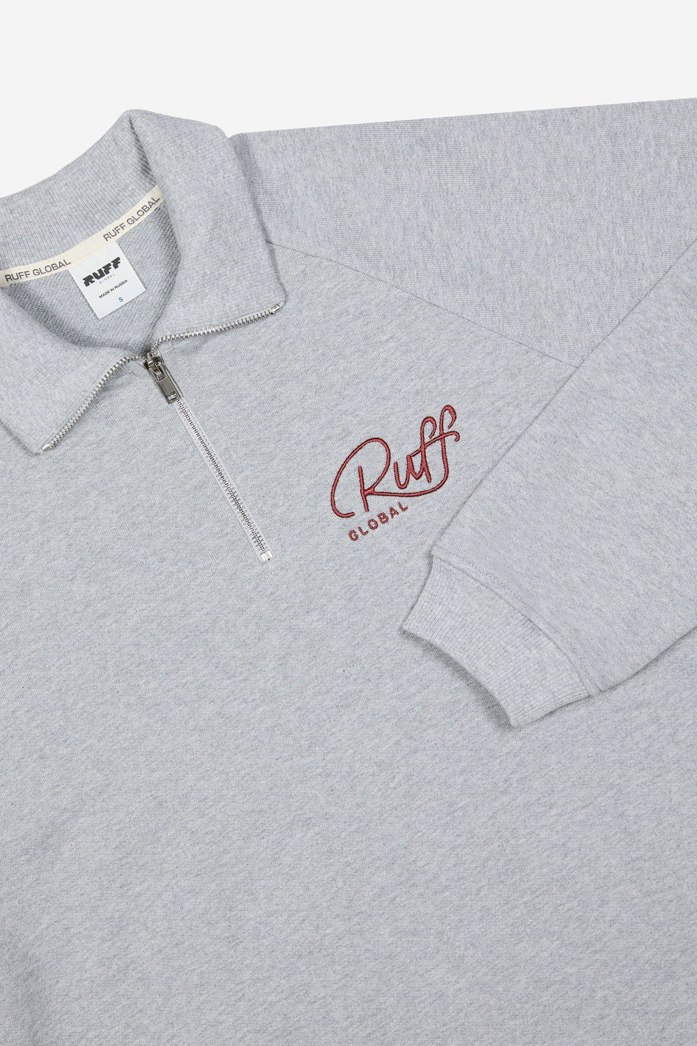 Halfzip RAFF Sport Jacket, Серый-меланж