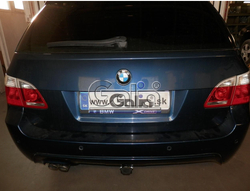 Фаркоп оцинкованный Galia B022C для BMW 5-Series E60 седан / E61 универсал 2003-2010(паспорт и сертификат в комплекте)(без электрики)