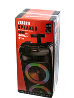 Напольная колонка BT Speaker ZQS-8211 (8"х2/40W) BT+ Караоке