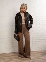 Куртка Поверь в мечту (коричневая) Б15155-7М LT Collection