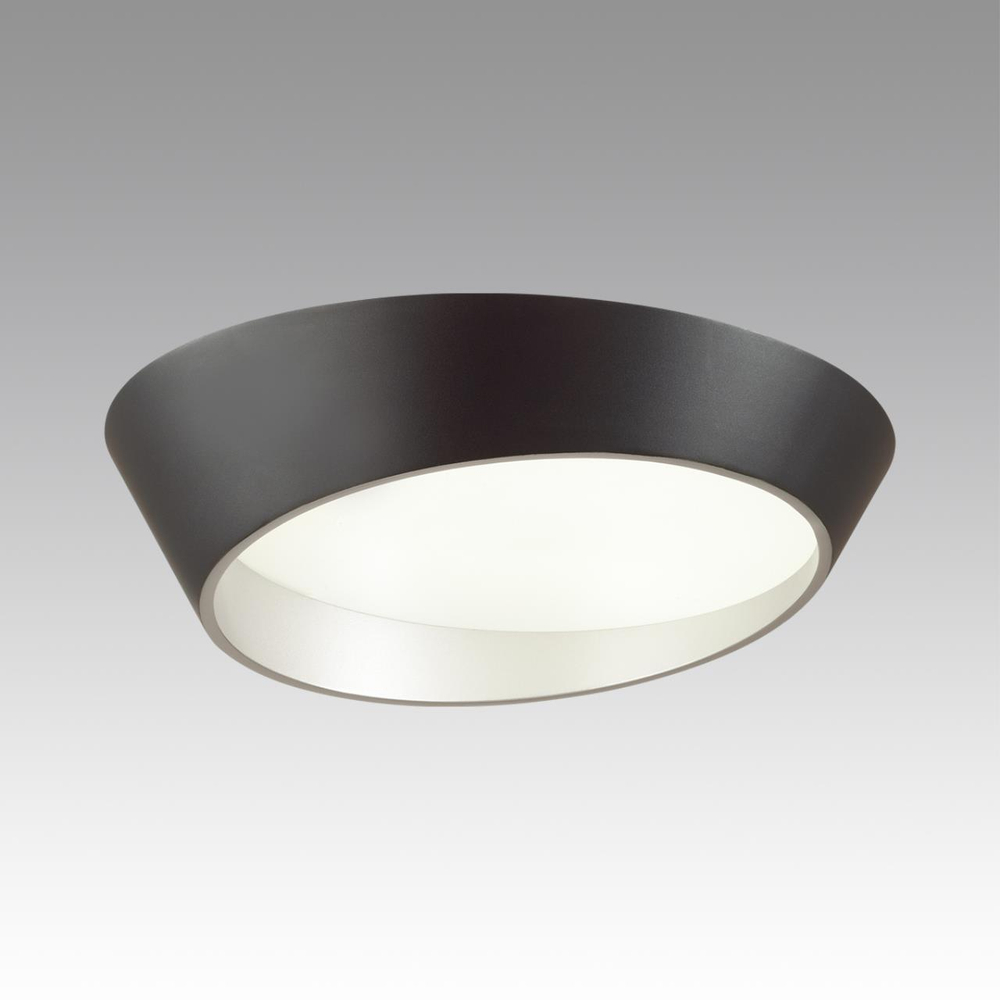 7694/60L AVRA LED SN 587 Светильник металл/акрил/белый/черный/серебристый LED 60Вт 3000-6000K D500 IP20 пульт ДУ APEX