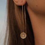 Серьги TIBEKA позолота