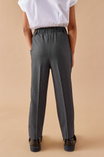 Брюки школьные для девочки Next M82-158, Серый