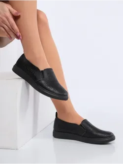 Мокасины летние с перфорацией