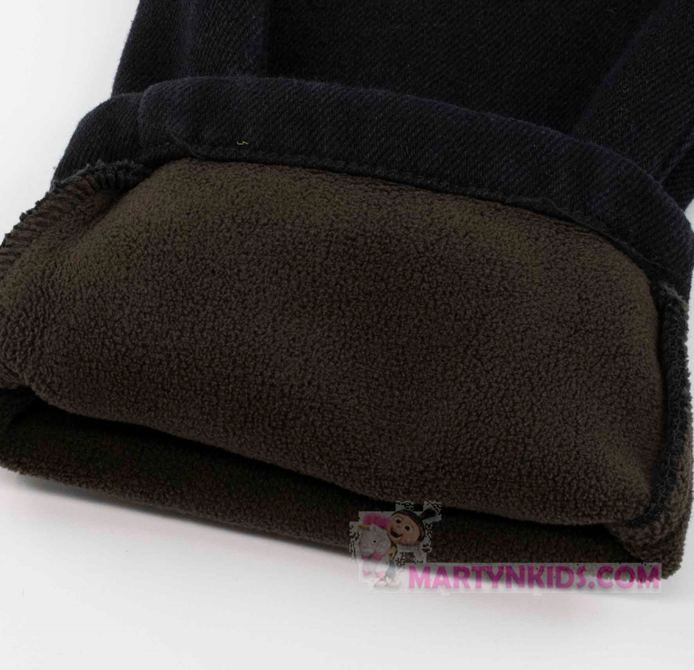 джинсы утепленные на резинке "No limits" 5005