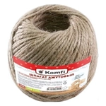 Шпагат джутовый, 50 м, 1200 текс, бурый, Komfi