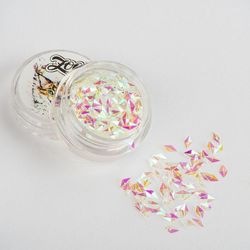 1284 Чешуя дракона 3D ромбики 4 мм