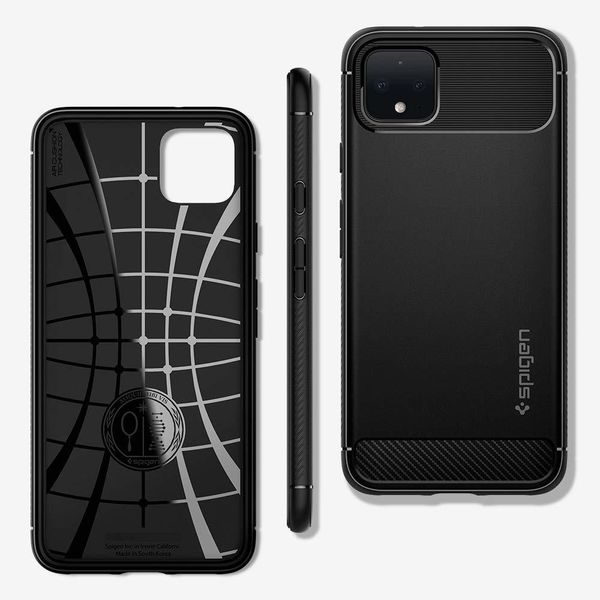 Чехол Spigen Rugged Armor для Google Pixel 4 XL Case (2019) - Matte Black
