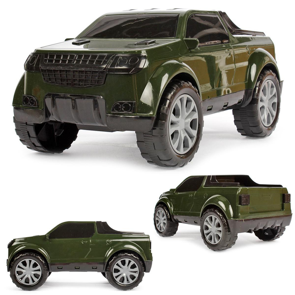 Машина "Джип" ВД01 хаки (ГринПласт)