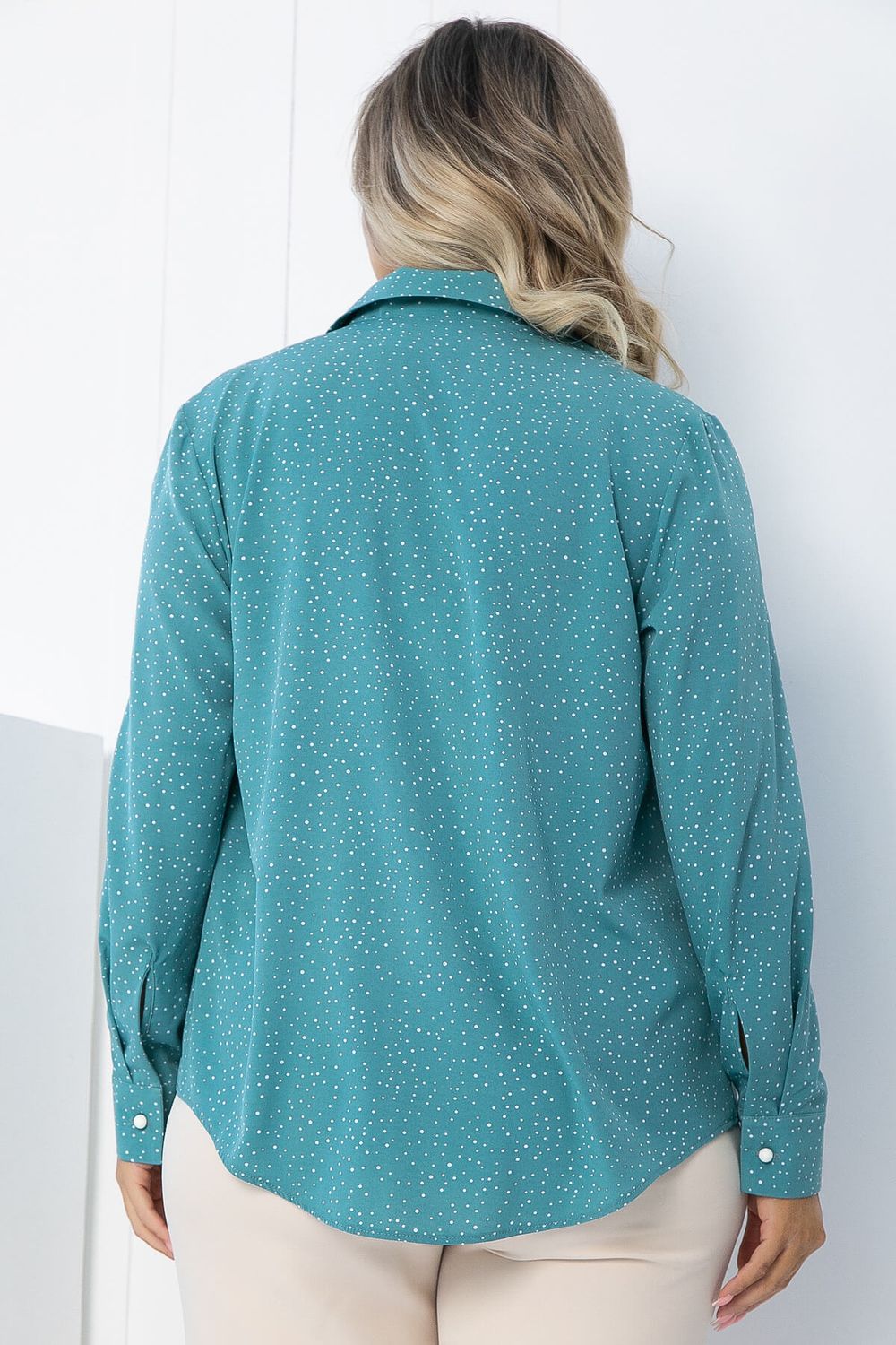 Блуза Вики (изумруд) Б12694-13 LT Collection