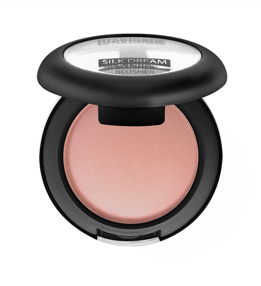 LUX VISAGE Румяна компактные "SILK DREAM" тон 02 ПЕРСИК