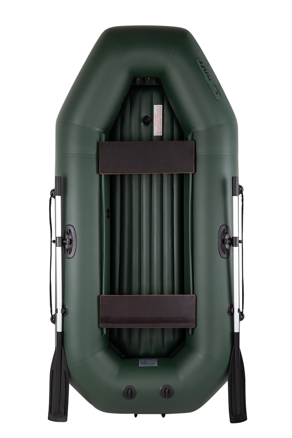 ПЛЁС Неглинка 240 НД зеленый (лодка ПВХ)