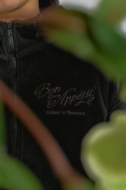 Худи Called a Garment Voyageur St Zip "Jet Black"