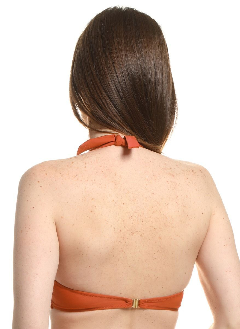 Раздельный купальник: триангул и низкие плавки (Размер: B/M) (Цвет: синий)