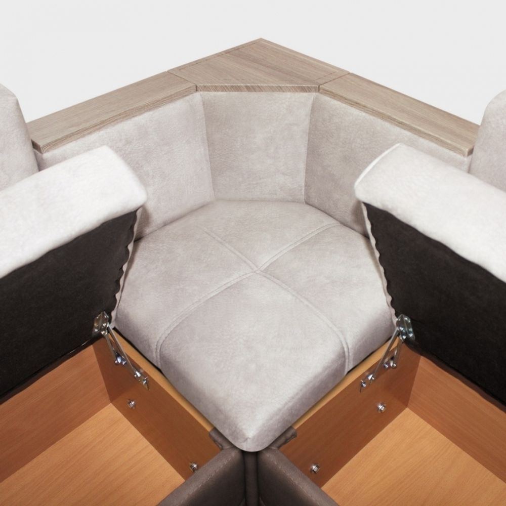 Кухонный угол "Капучино 2-2" в ассортименте