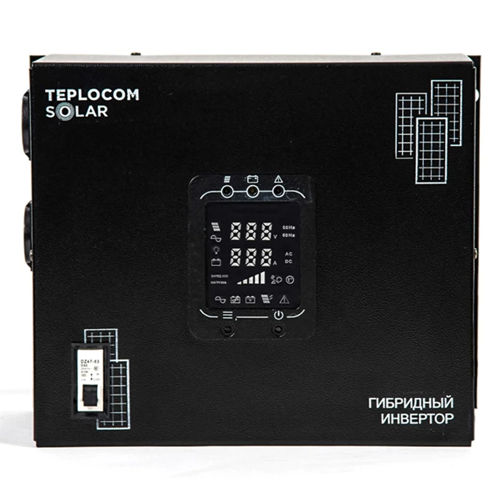 TEPLOCOM SOLAR-1500 источник бесперебойного питания для котла отопления 2412