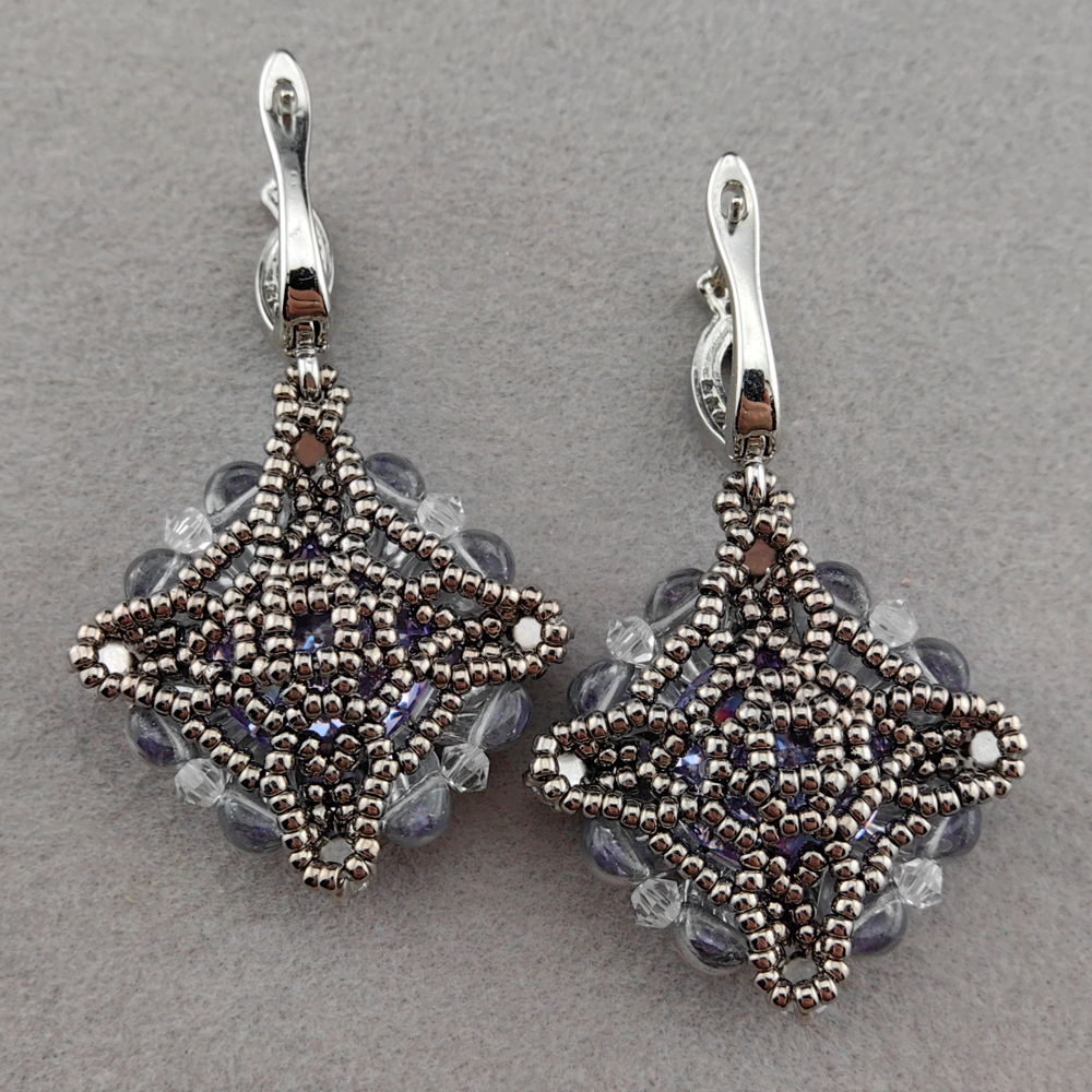 Мастер-класс по серьгам Барокко