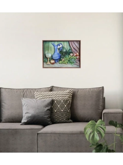 Картина деревянная "Натюрморт" 41х30х4,5 см