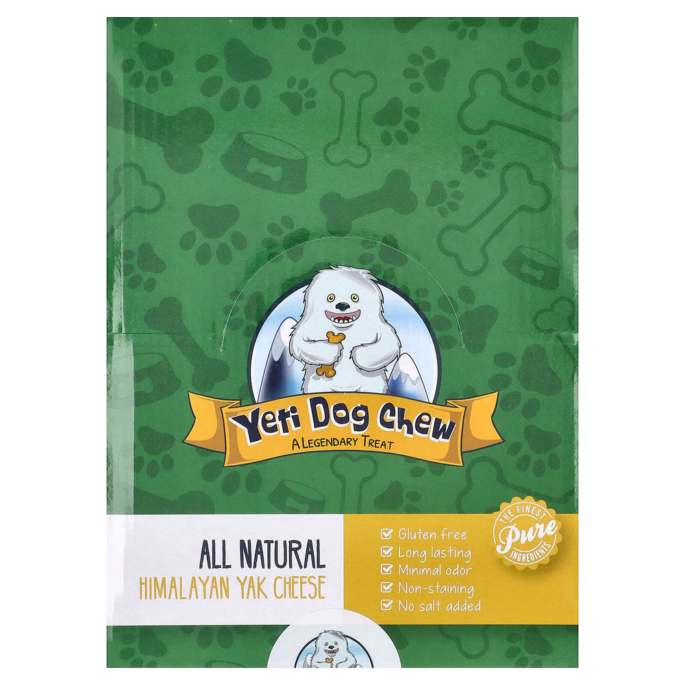 Yeti Dog Chew, гималайский сыр як, для собак, со вкусом манго, 3 фунта