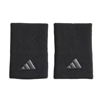 Напульсник теннисный Adidas Long Wristband (OSFM) 2P - black/iron metallic