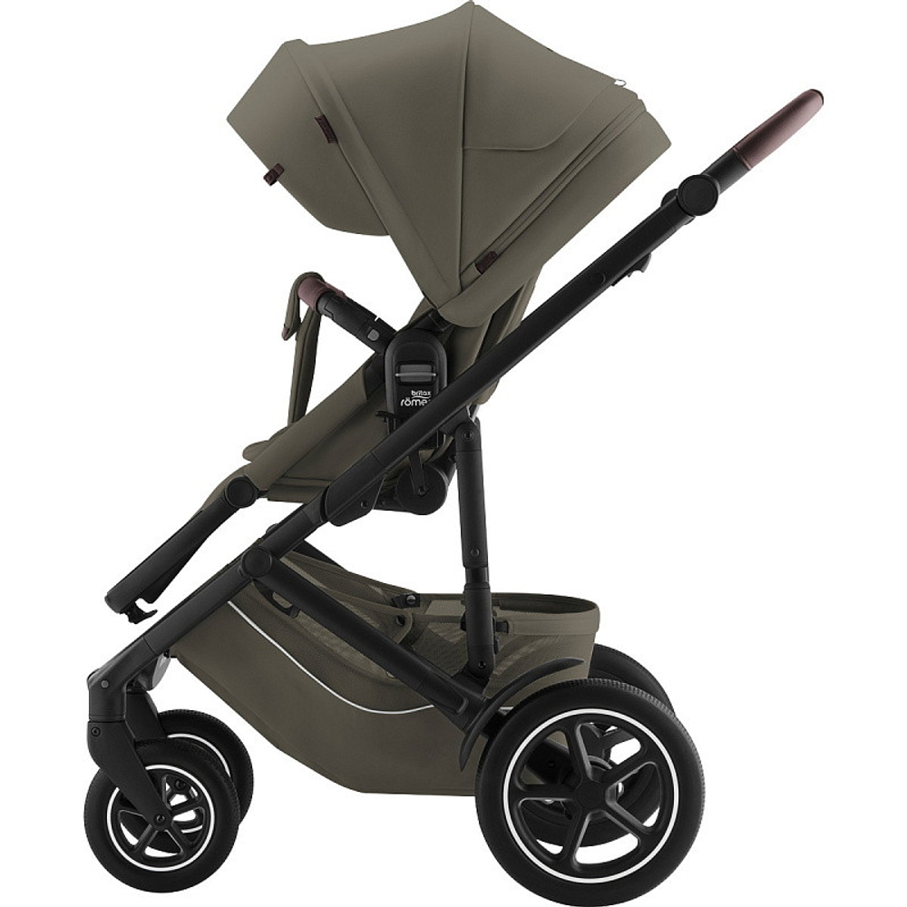 Коляска 3 в 1 Britax Roemer Smile 5Z LUX и автокресло Baby-Safe Core Midnight Grey Urban Olive