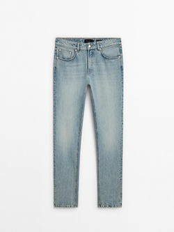 Massimo Dutti Джинсы из 100% хлопка, индиго