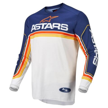 ALPINESTARS Джерси для мотокросса FLUID SPEED JERSEY  темно-серый-белый-оранжевый