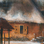 Картина «Winterliche Szene/Зимняя сцена»