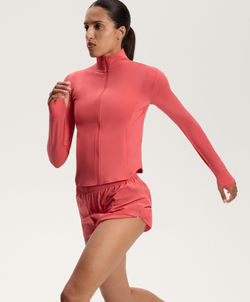 Oysho Техническая куртка с охлаждающим эффектом, коралловый