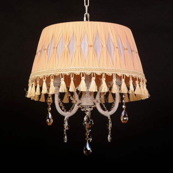 Подвесная люстра Abrasax SD762 PEACH CRYSTALL