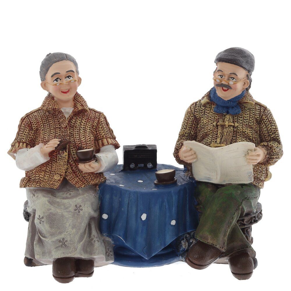 GAEM Фигурка декоративная "Бабушка с дедушкой", L18,5 W9 H14 см, 2в.