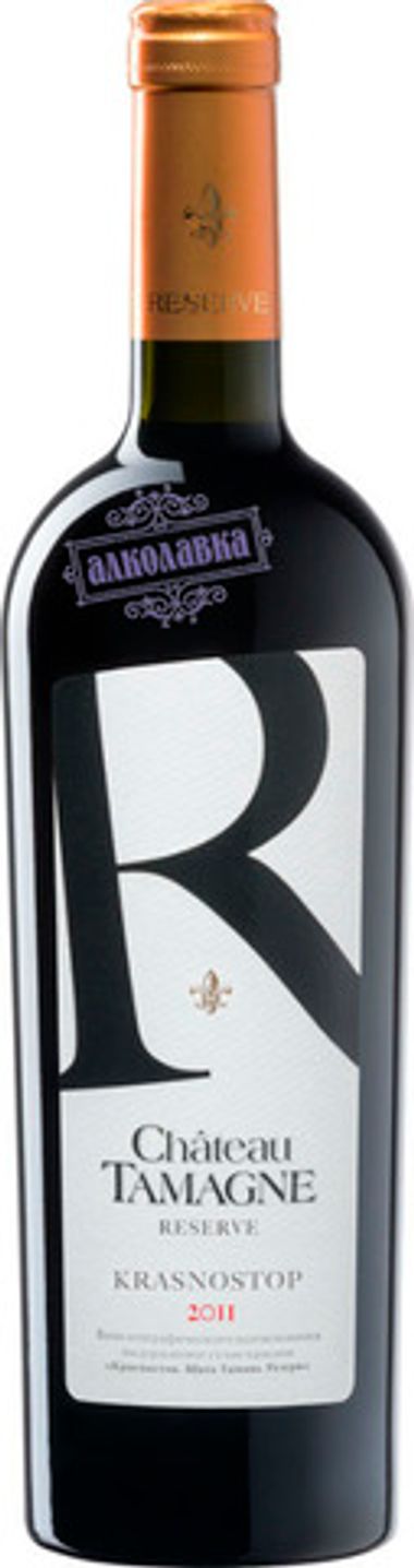 Вино сухое красное "Красностоп. Шато Тамань Резерв"