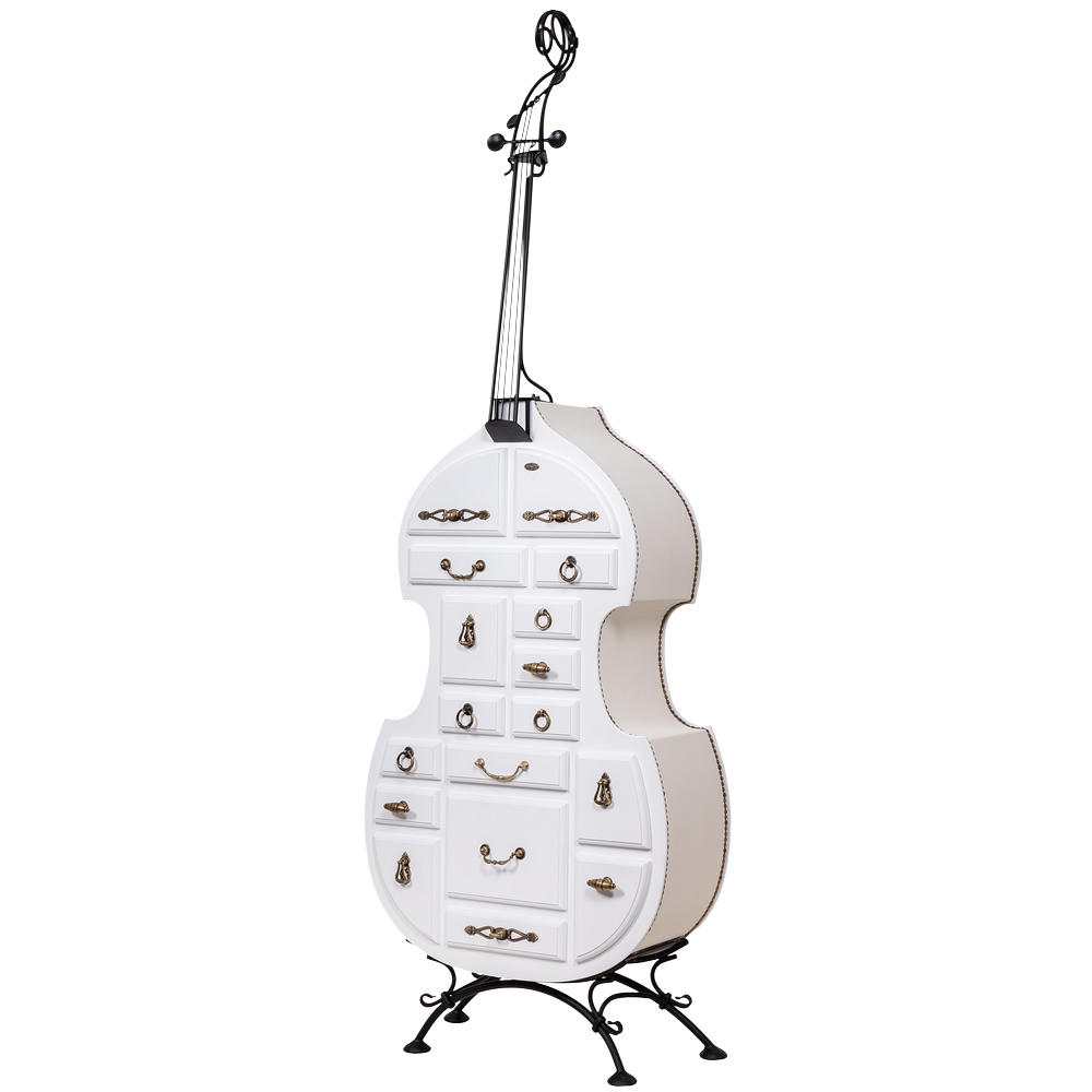 Подставка Контрабас-Комод Айс Антик Найт