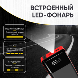 Пусковое устройство 12В, 8 000 мАч, 200/400А iCartool IC-JSD08N