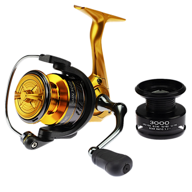 Катушка Kaida Shine SHN4000F 4000 bb5+1 (5.2:1) 274г 0.30/0.35/0.40мм-240/180/120м 81см/об ( Маленькая шпуля )