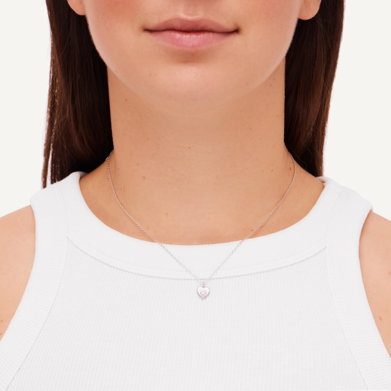 Колье Глубоко в Сердце – Серебро