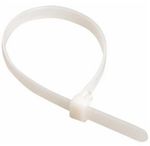 Хомут (стяжка) нейлон 4.8 х 350 белый (100шт) REXANT 07-0350
