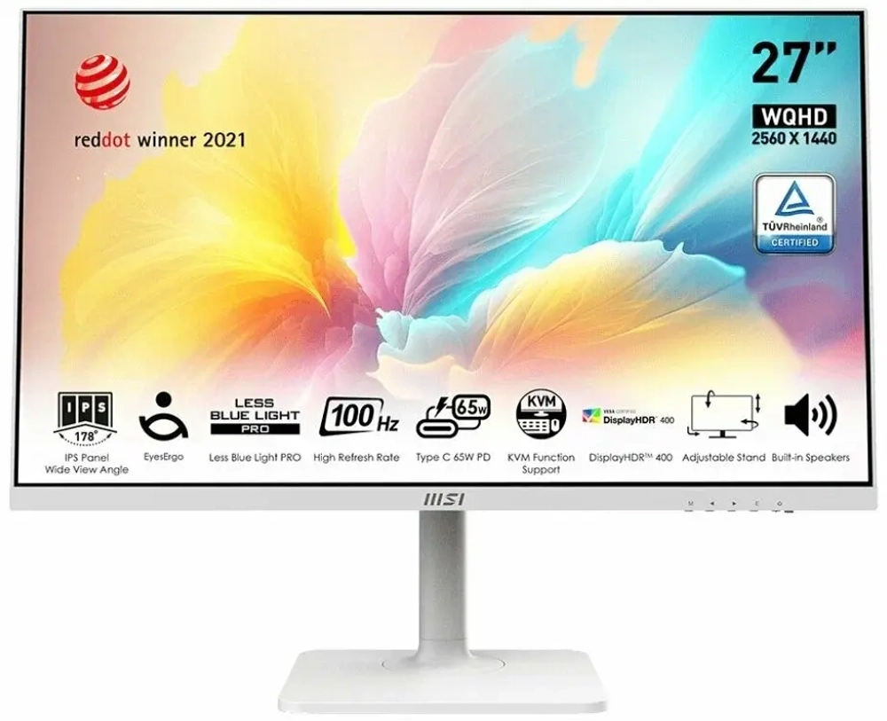 Монитор 27" MSI Modern MD272QXPW (9S6-3PB19H-225)