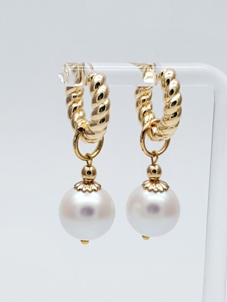 91002049 Серьги Selena Pearls
