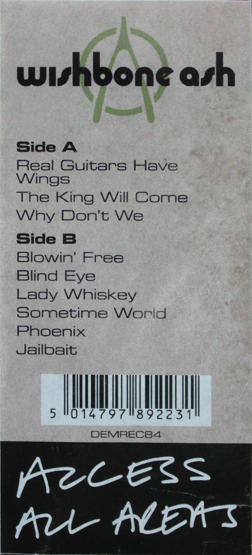 Wishbone Ash / Access All Areas (Picture Disc)(LP)