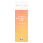 Viva Naturals, органическое массажное масло, без запаха, 237 мл (8 жидк. унций)