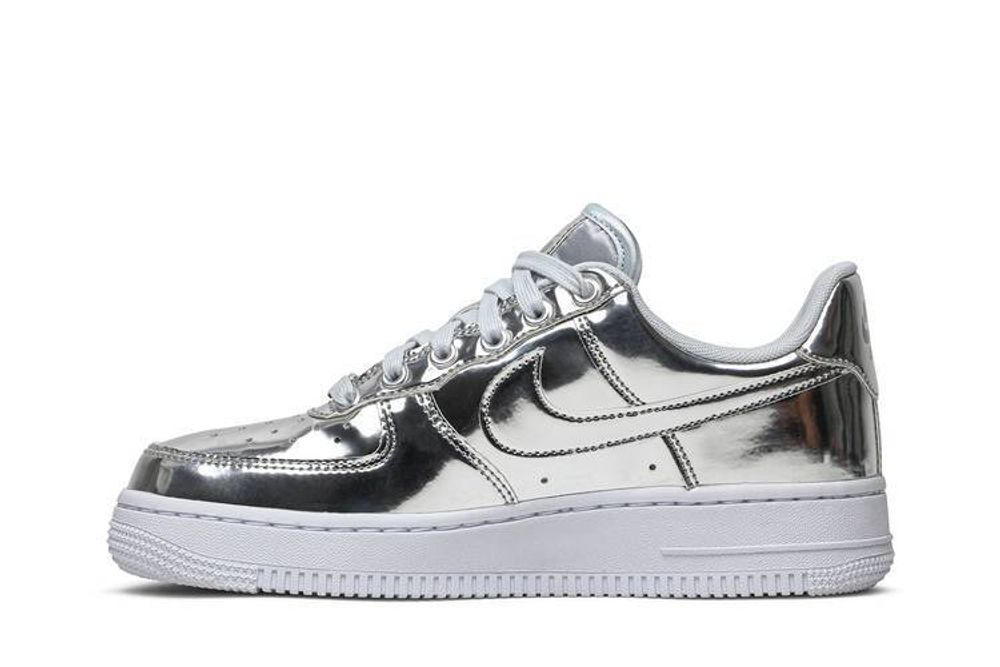 Кроссовки Nike Air Force 1 Low Liquid Metal (Женская размерная сетка)