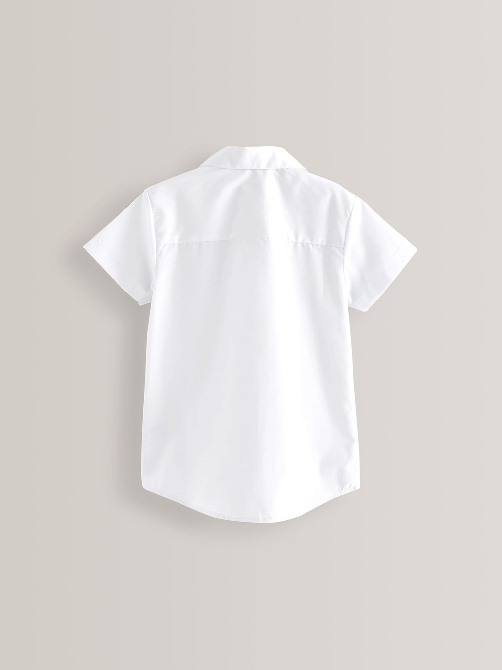 Рубашка школьная с коротким рукавом для девочки Next 701-959, 2 шт., Белый