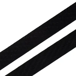 Резинка широкая, черная с узором 35 мм, Германия