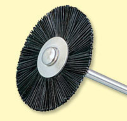 Щетки черные круглые 25мм Упак (15шт) 35000530