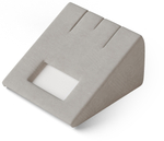 Вкладыш для планшета Альфа/стойка/для серег/подвески/2 прорези/окошко для бирки/прорезь для нитки