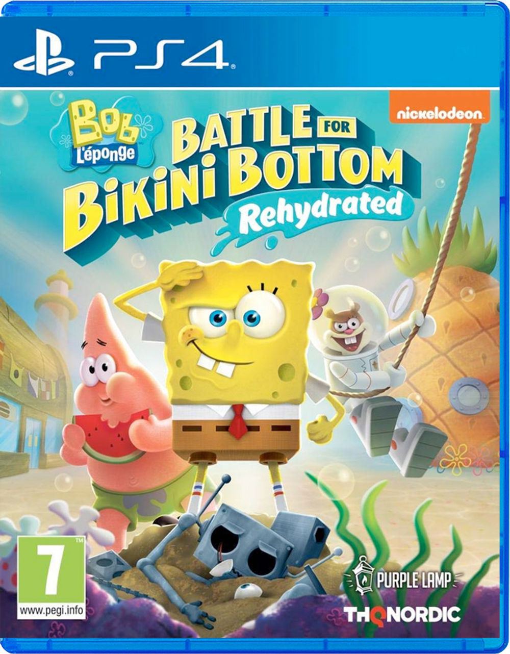 SpongeBob SquarePants: Battle For Bikini Bottom – Rehydrated [PS4, русские субтитры]