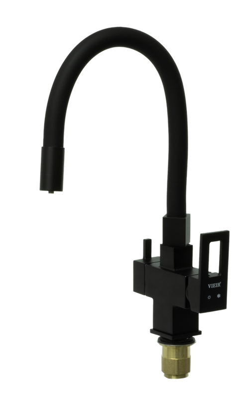 193521-C Смес. для кухни с гиб шланг и под фильтр (+ЧЕР.) ViEiR (10/1шт)