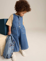 Комбинезон джинсовый для девочки Next E27-515, Синий